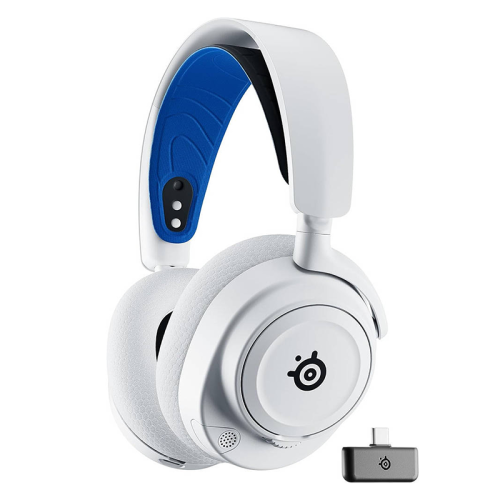 SteelSeries Arctis Nova 7P Wireless Multi-System Gaming & Mobile Headset White | 61561